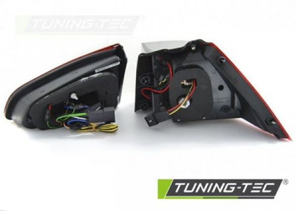 LED Rückleuchten für VW Golf 7 (VII) 13-17 schwarz/rauch im GTI-Sport Design mit dynamischem Blinker
